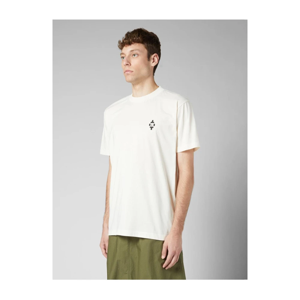 Marcelo Burlon Katoenen T-shirt White Heren