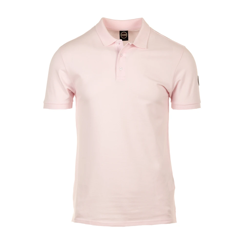 Colmar Originals Pink Polo Shirt Pink Heren