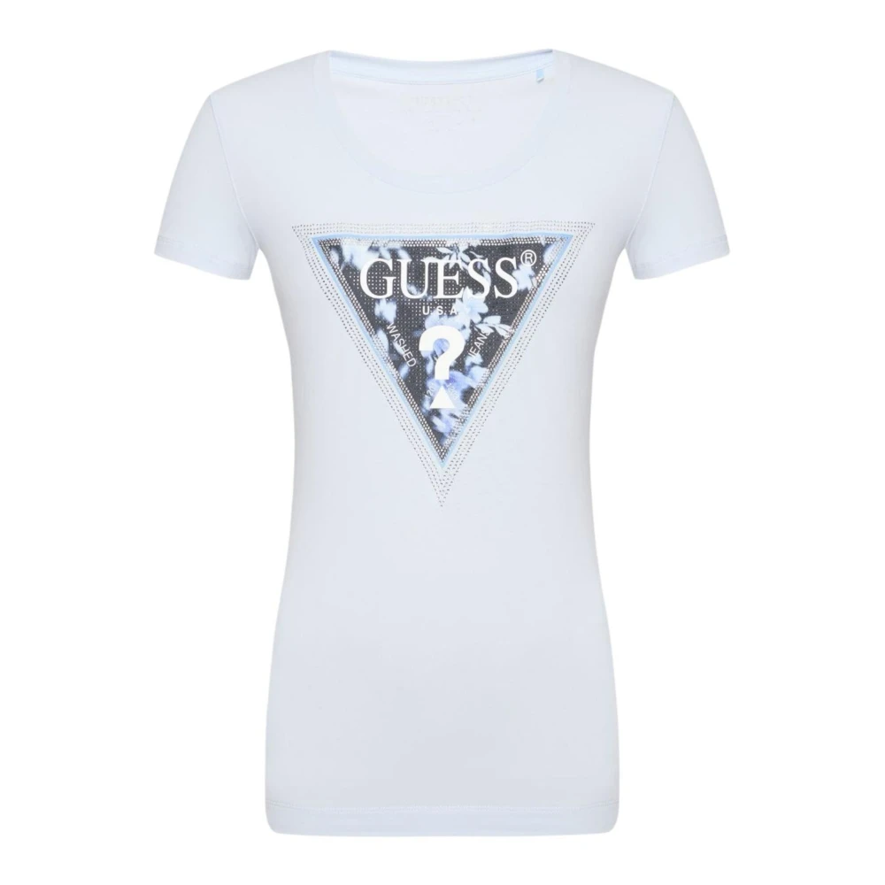 Guess - Tops > T-Shirts - Blue - Guess - Modalova