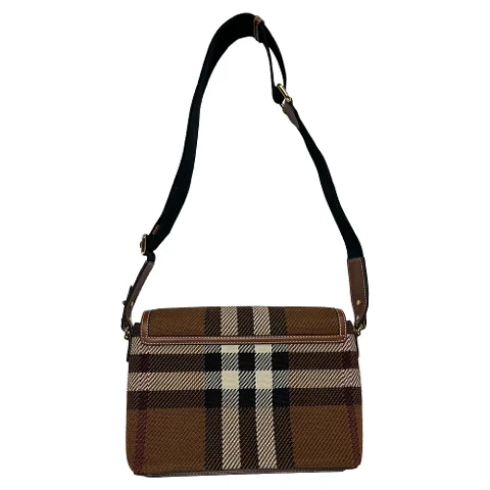 Burberry Leather shoulder-bags Brown Dames