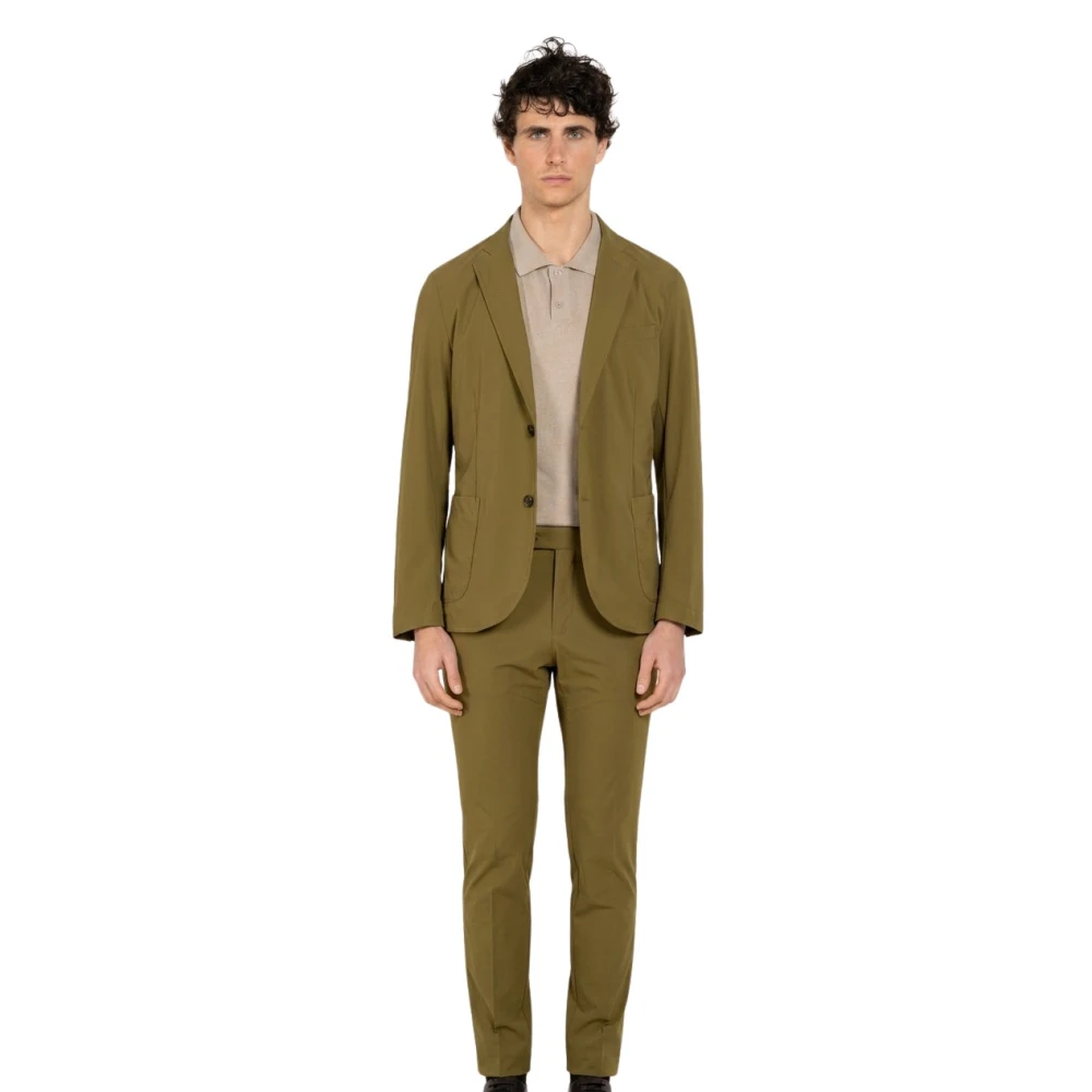 Mason's Homme Vert - Da Vinci Tech Dynamic Blazer - Vestes - Taille: L