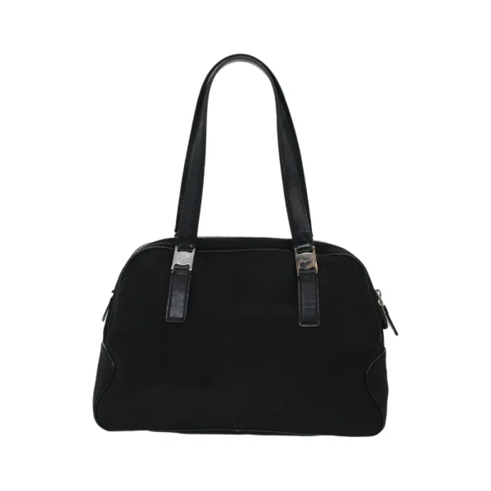 Salvatore Ferragamo Pre-owned Nylon handbags Black Dames