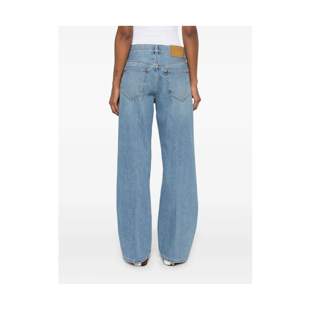 Haikure Blue Aqua Classic Five Pocket Jeans Blue Dames