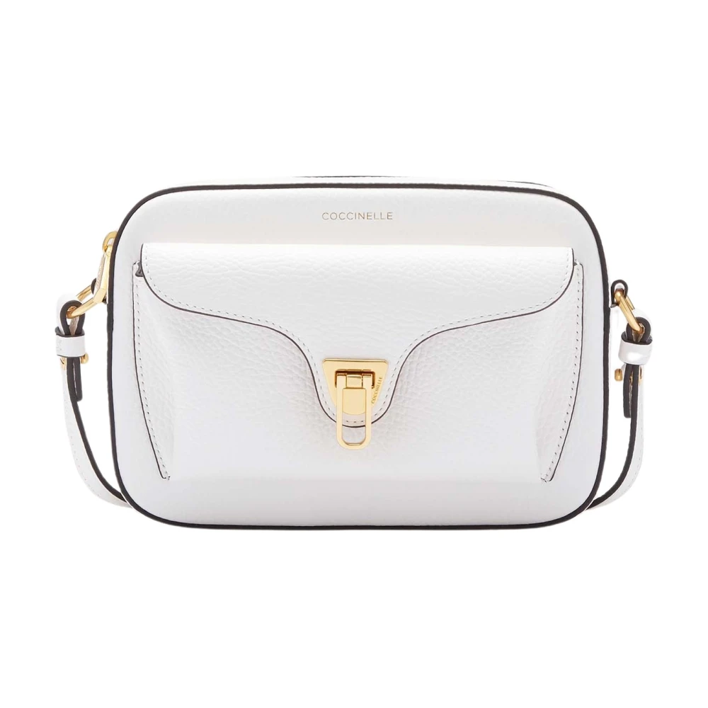 Coccinelle Beat Soft Camera Tas White Dames