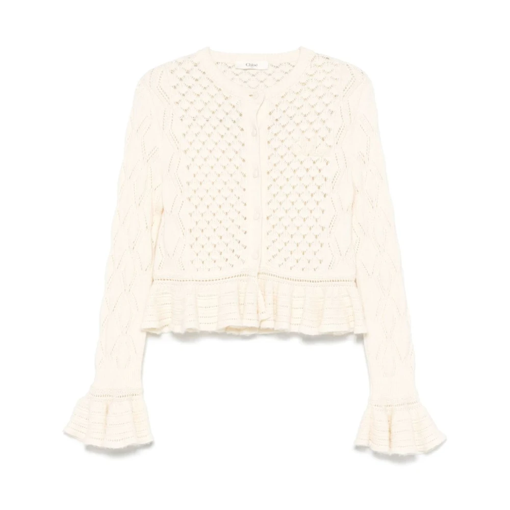 Knitwear > Cardigans - - Chloé - Modalova