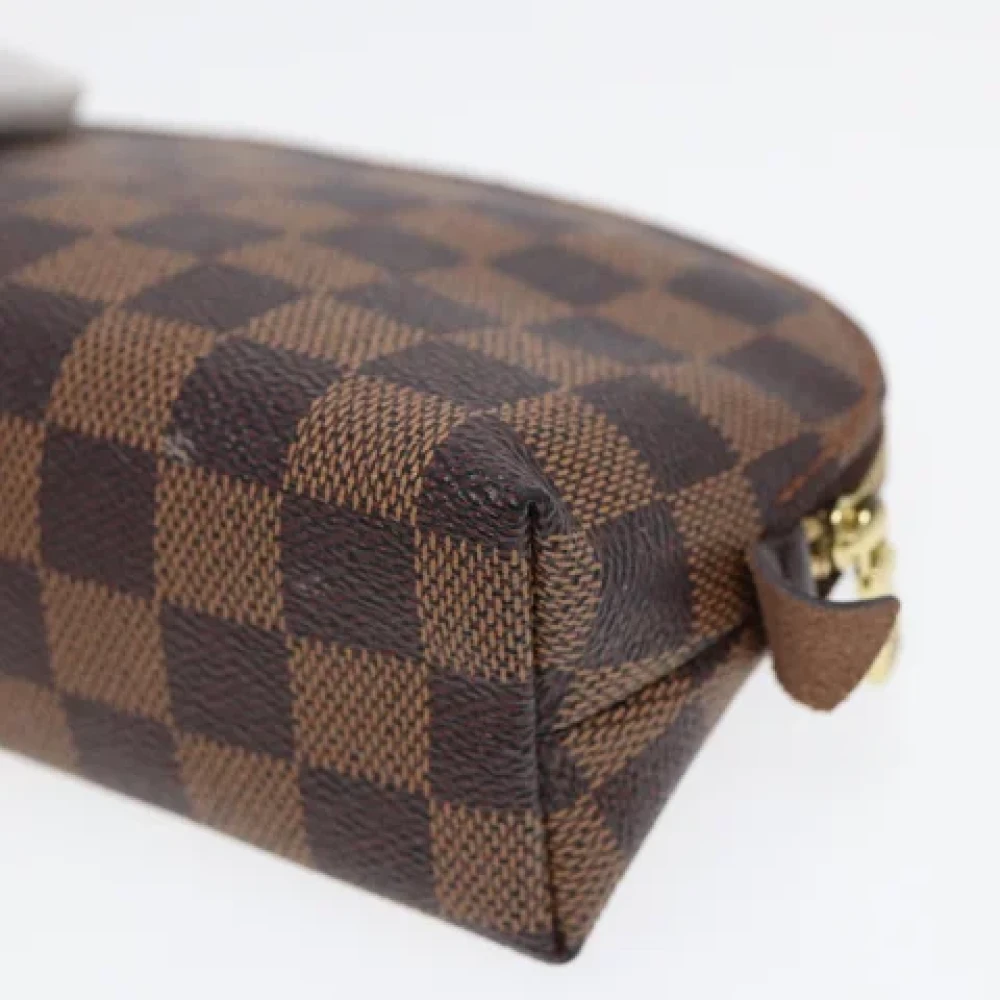 Louis Vuitton Vintage Pre-owned Canvas clutches Brown Dames