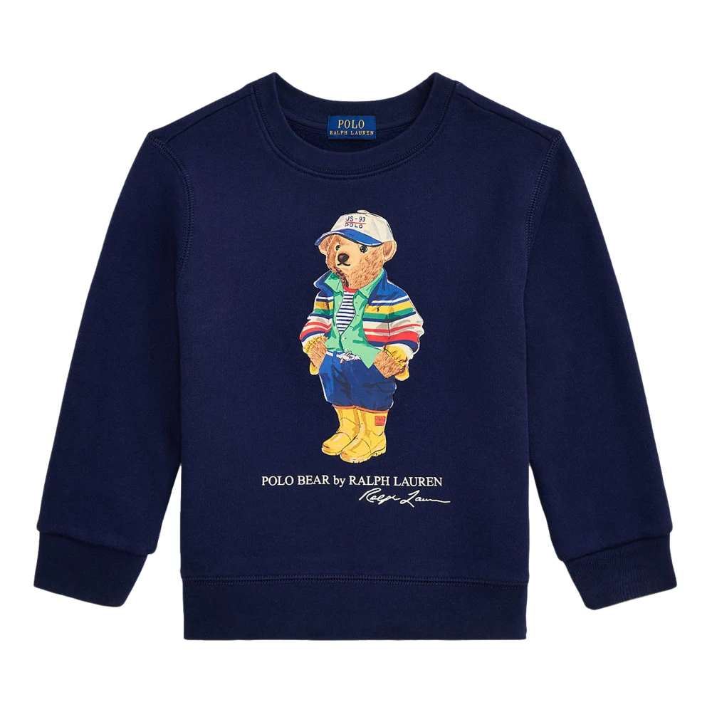 Polo Ralph Lauren Navy Bear Sweatshirt Cr24 Style Blue, Unisex