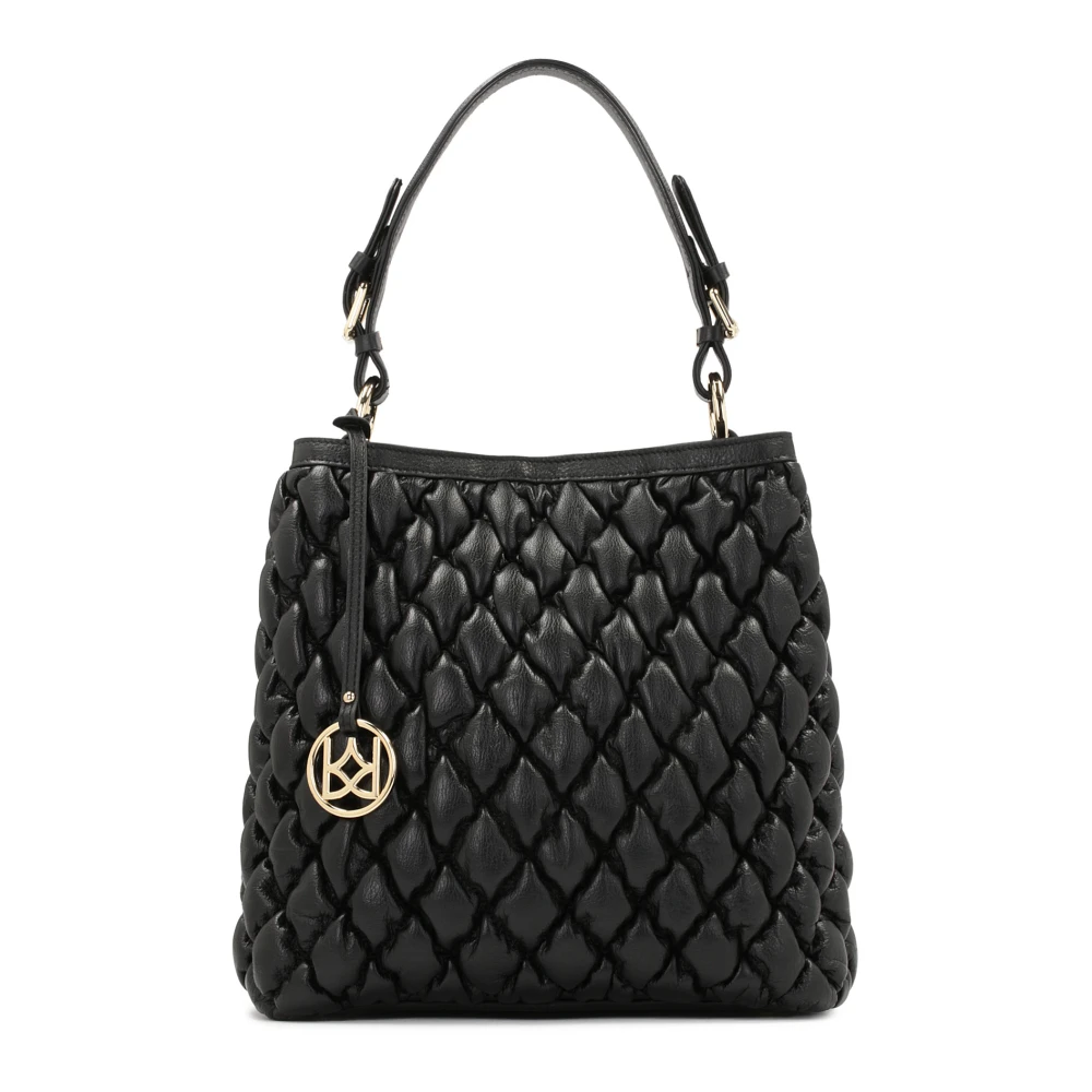 Kazar Gewatteerde Arm Tas in Klassiek Zwart Black Dames