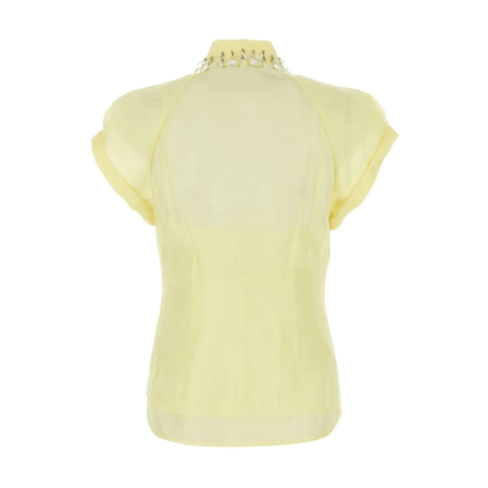 Zimmermann Stijlvolle Shirt Yellow Dames