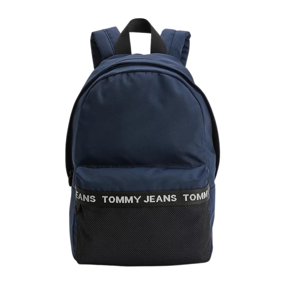 Tommy Jeans Men's Blue Urban Style Minimalist Backpack - Backpacks - One Size - Bags