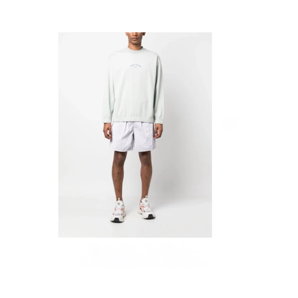 Stone Island Magenta Nylon Bermuda Short Marina White Heren