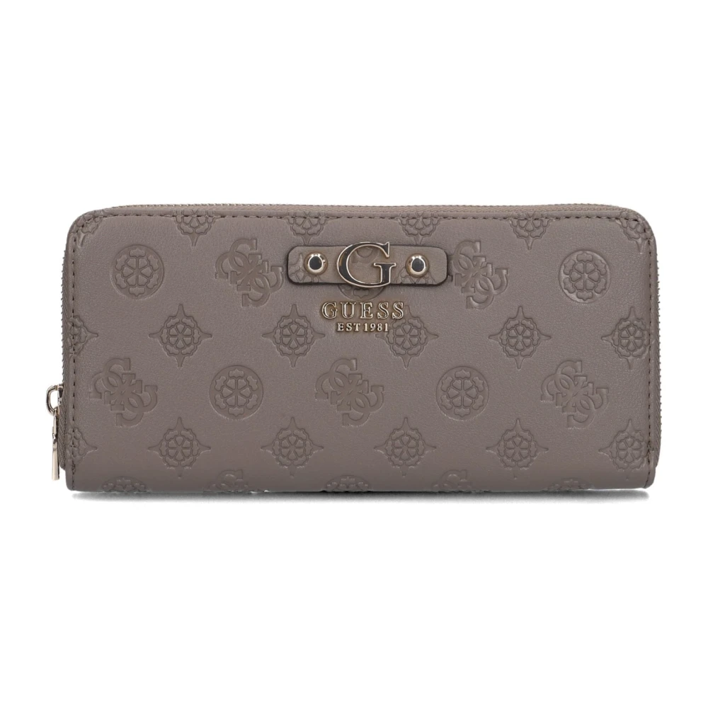 Guess Bruine Polyethyleen Portemonnee | Gu-34094 Brown Dames