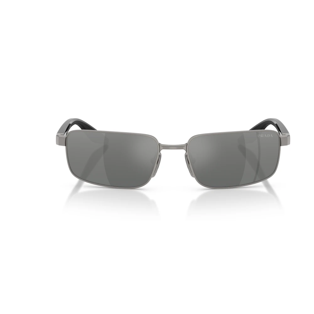 Prada Unisex Gray Sunglasses, 59 Mm, Linea Rossa Ps B54s