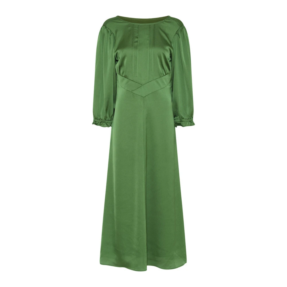 Bruuns Bazaar Elegante Acaciabblulla jurk fris groen Green Dames