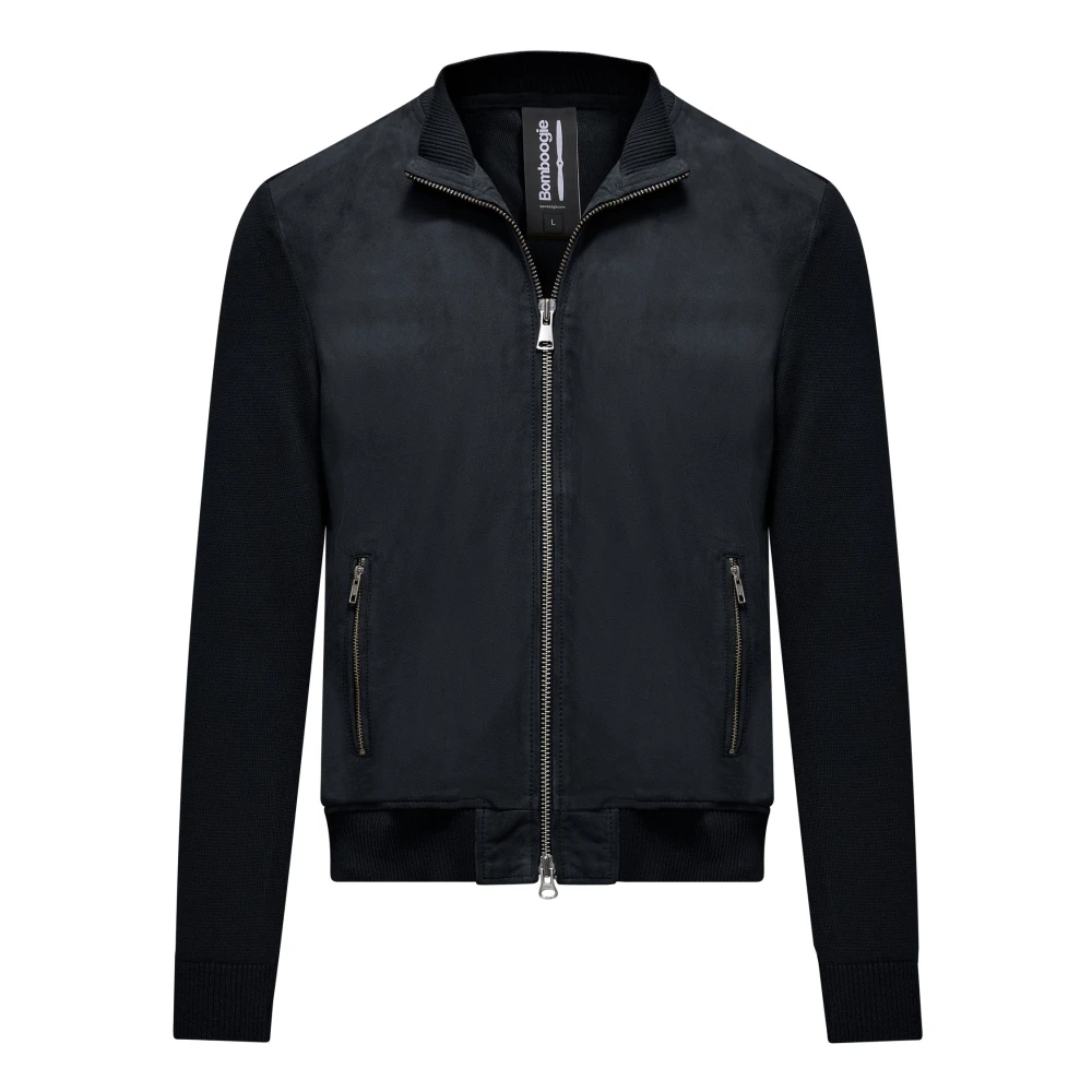 Bomboogie Uomo Blu Giacche, L, New,