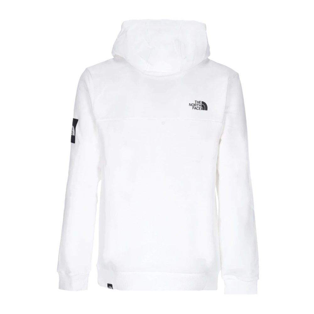 The North Face Alpine White Hoodie Heren Sweatshirt White Heren