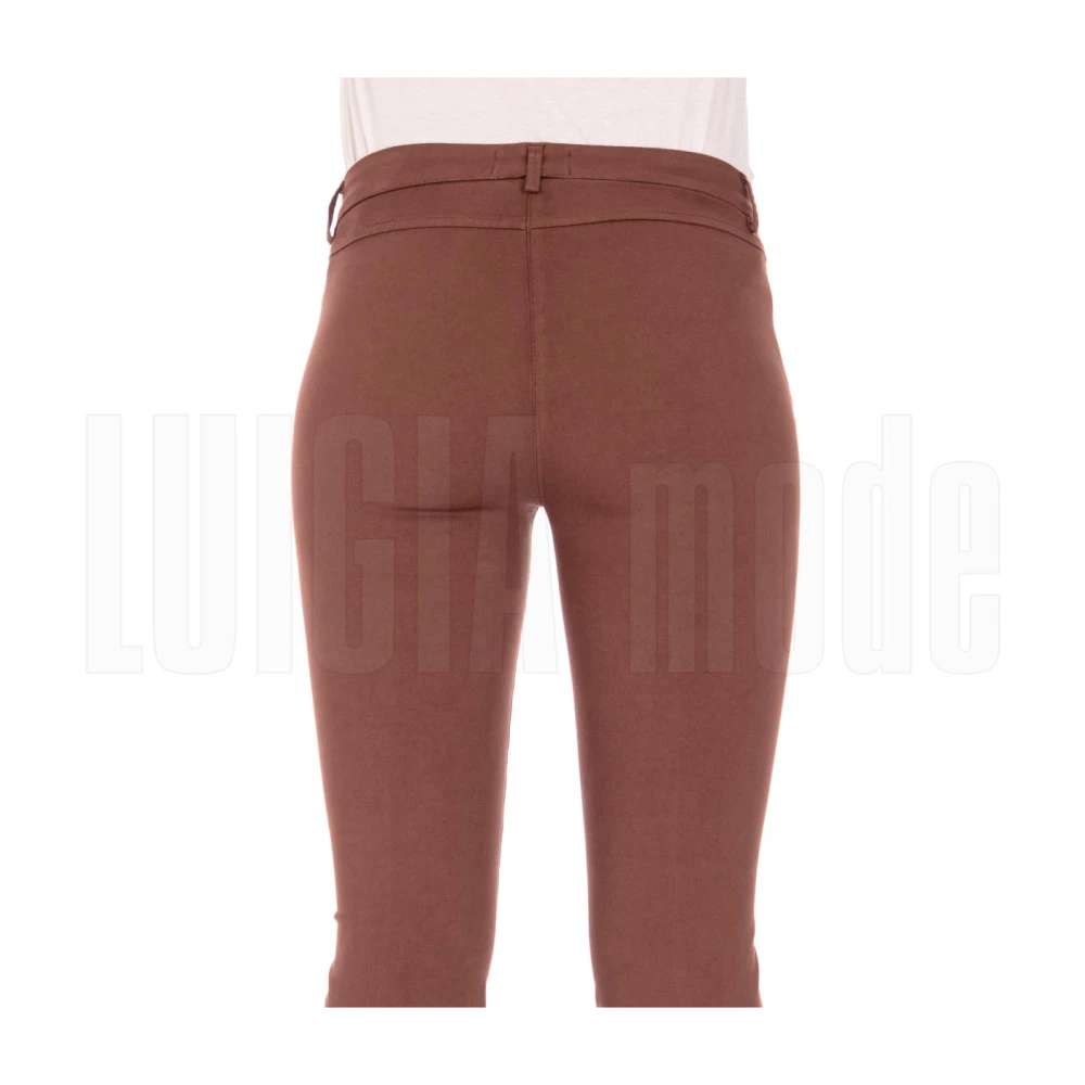 Via Masini 80 Stijlvolle Herenbroek Brown Dames