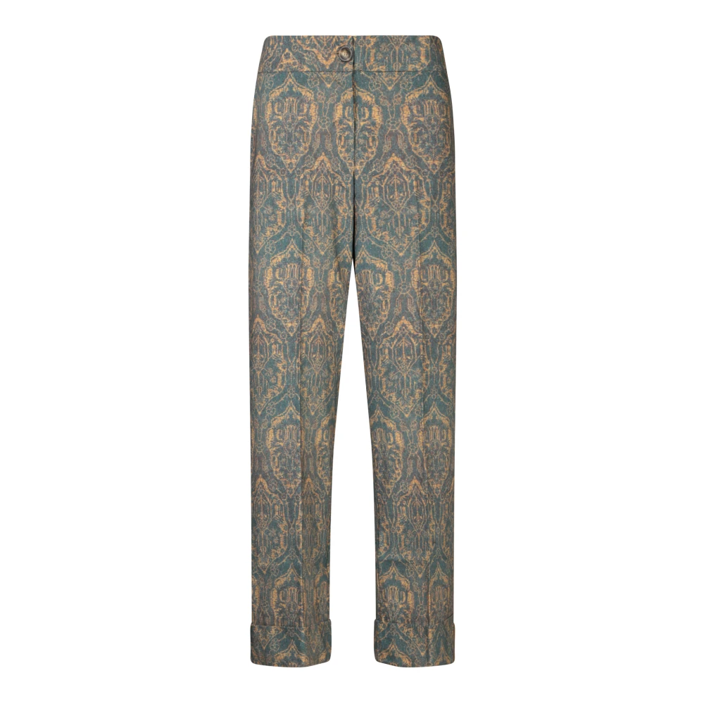 Pierre-Louis Mascia Groene Broek Verhoog Garderobe Stijl Green Dames