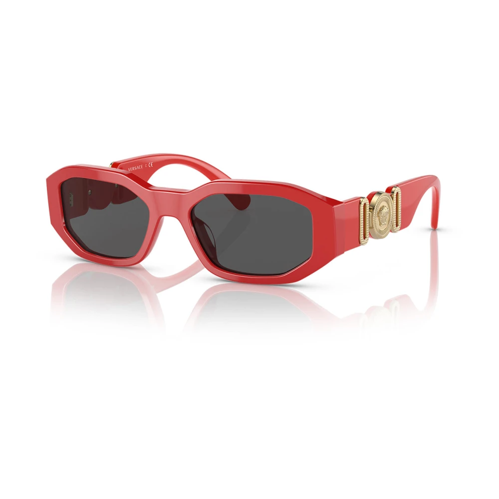 Versace Red/Grey Vk4429u 506587 Kid Sunglasses Acetate Geometric Normal - Image 2