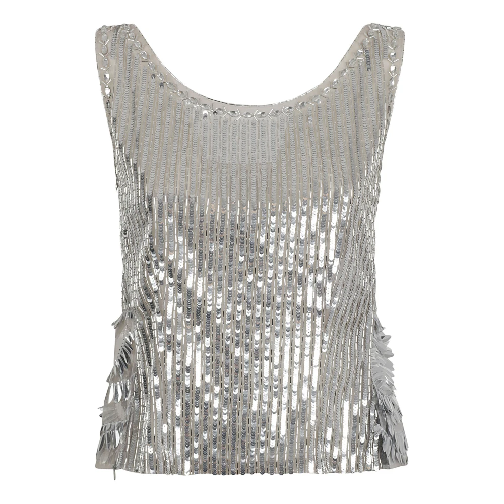 Tops > Sleeveless Tops - - Alberta Ferretti - Modalova