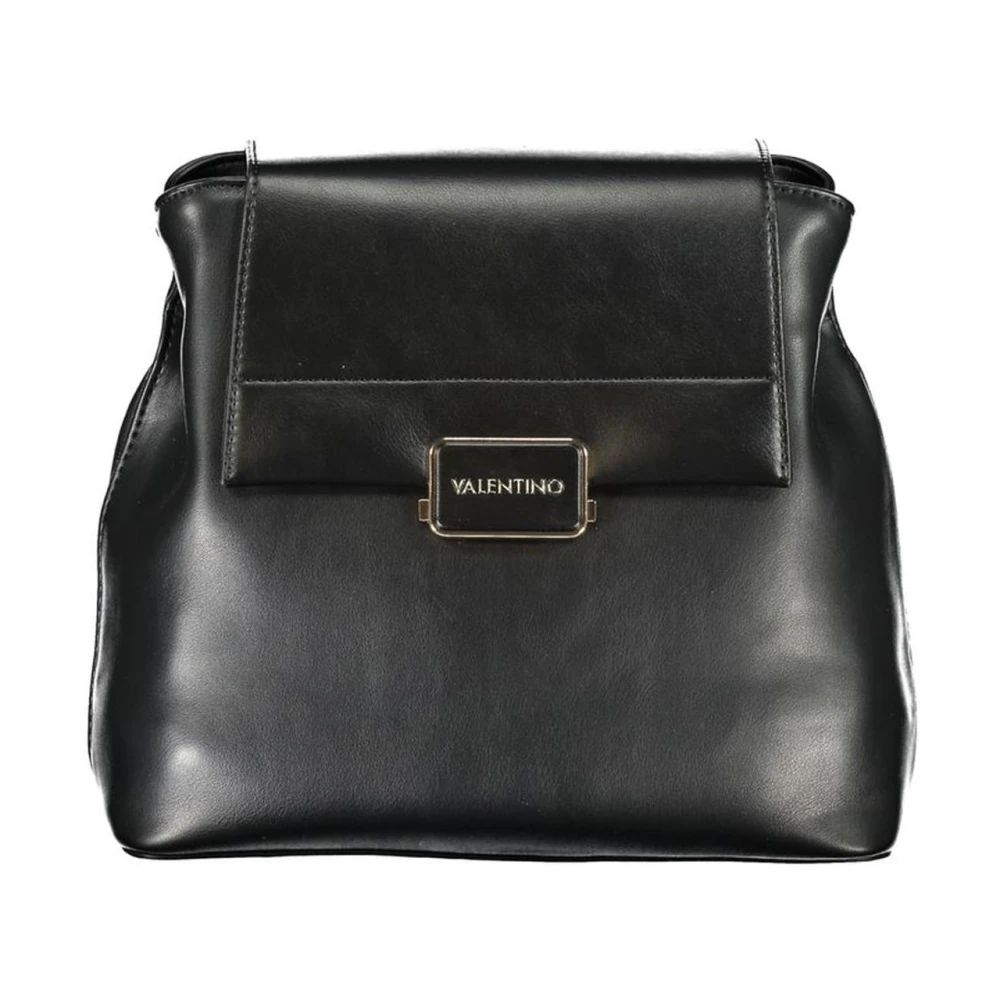 Valentino by Mario Valentino Zwarte Rugzak met Meerdere Compartimenten Black Dames