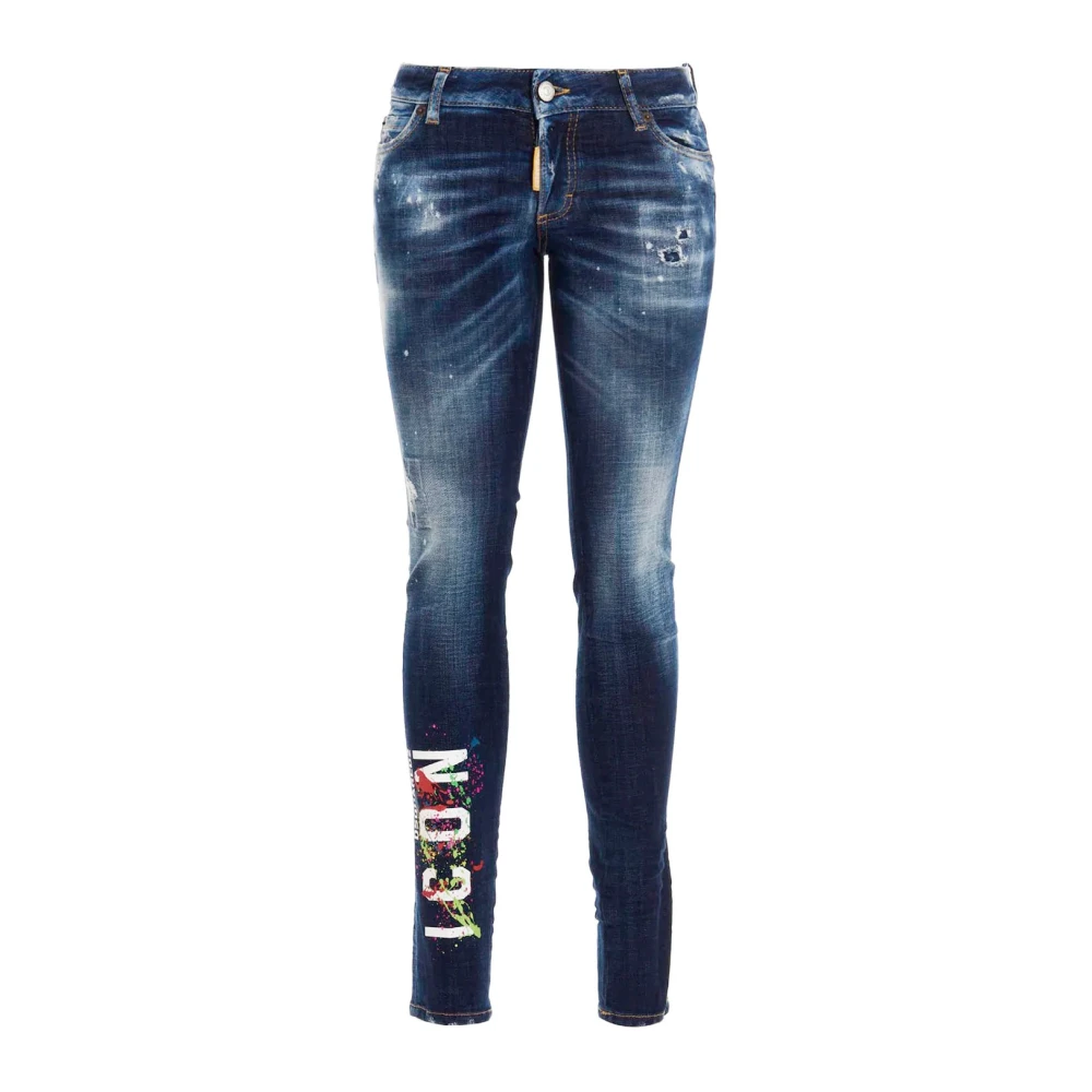 Dsquared2 Slim-fit Jeans Blue Dames