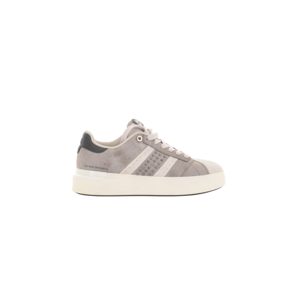 Colmar Studded Sneakers Dames Schoenen Beige