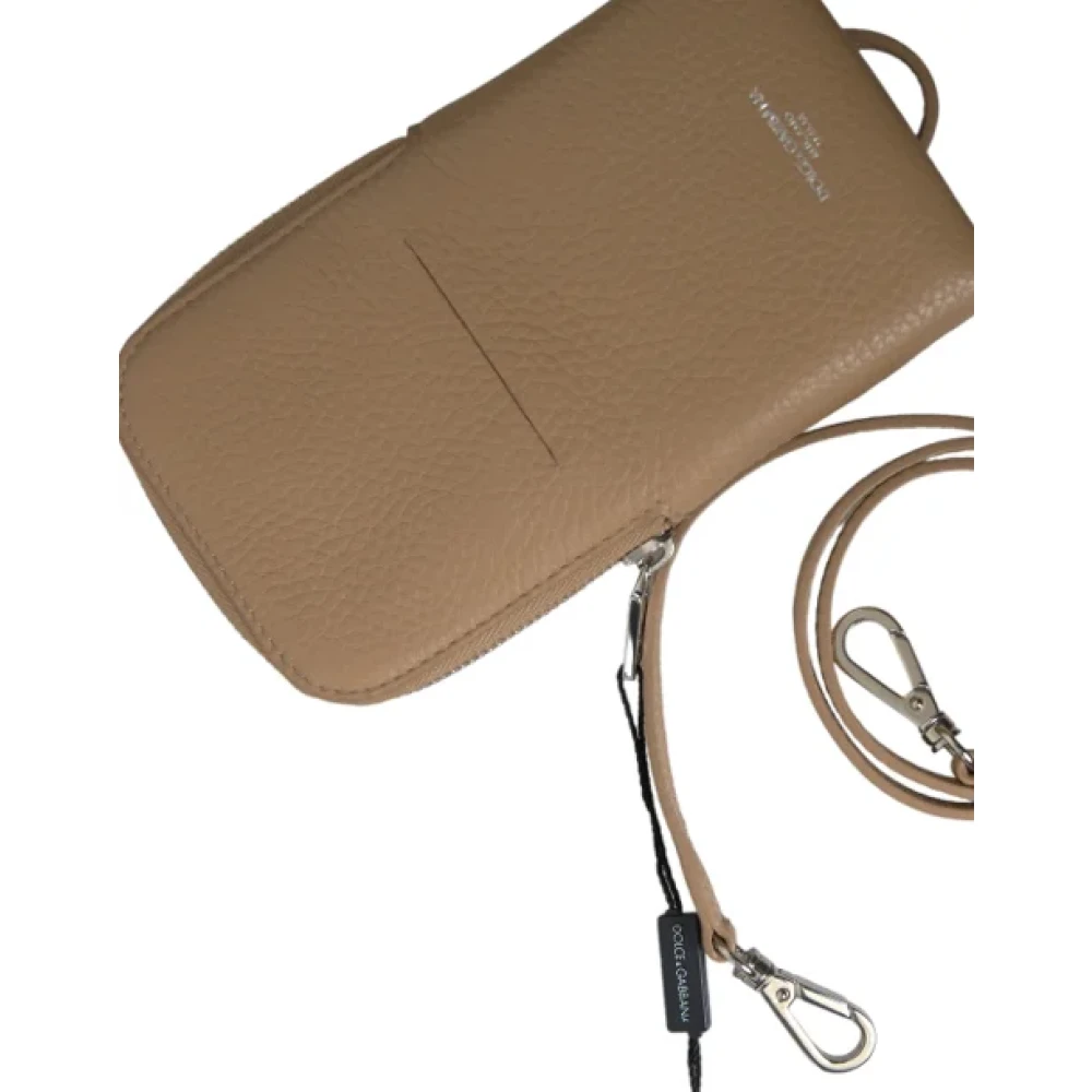 Dolce & Gabbana Pre-owned Fabric shoulder-bags Beige Dames