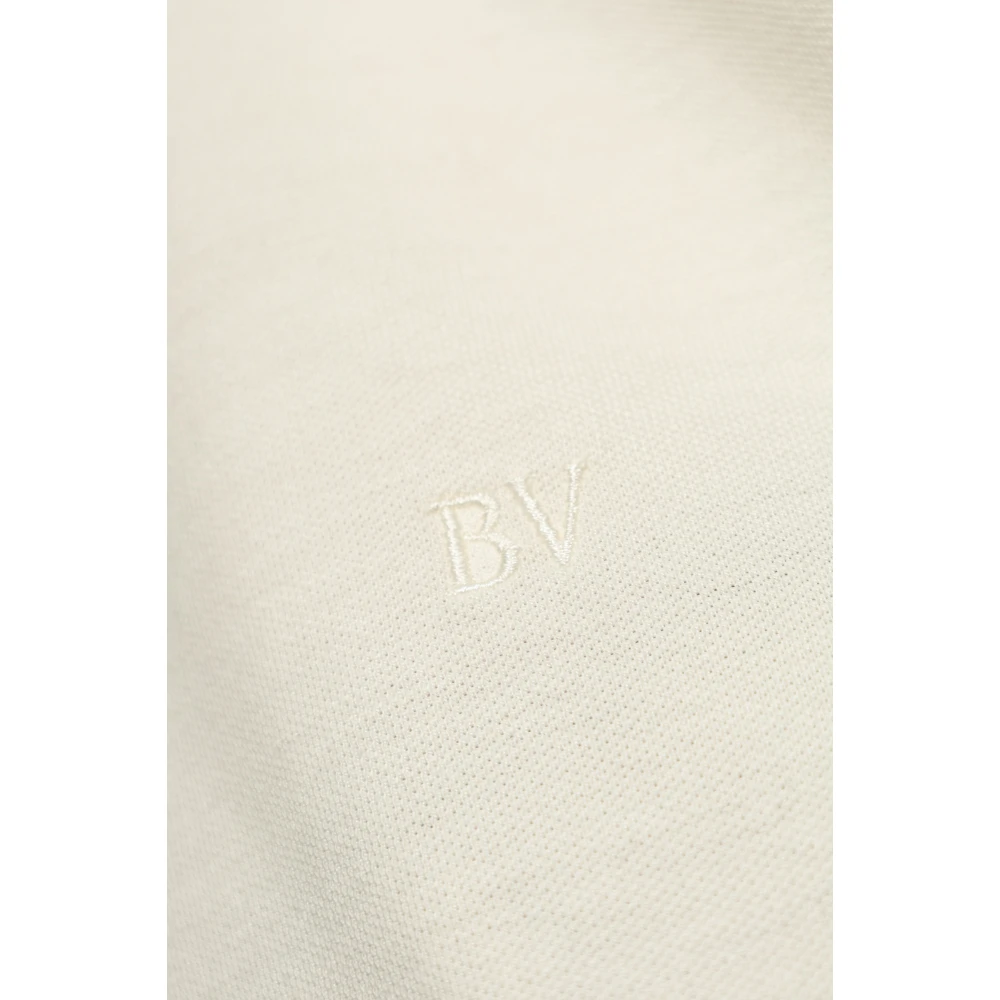 Bottega Veneta Polo met logo Beige Heren