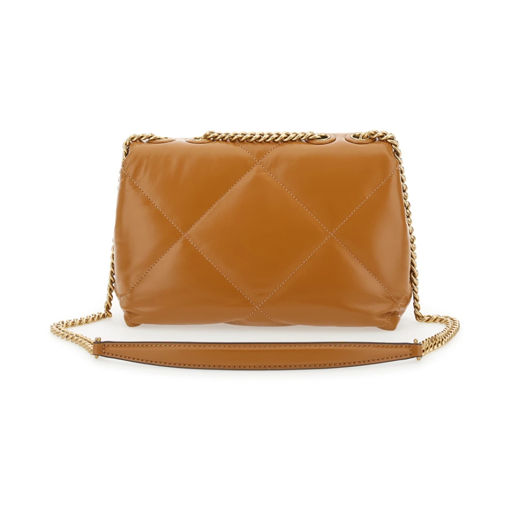 TORY BURCH Bruine Diamant Quilt Convertible Tas Brown Dames
