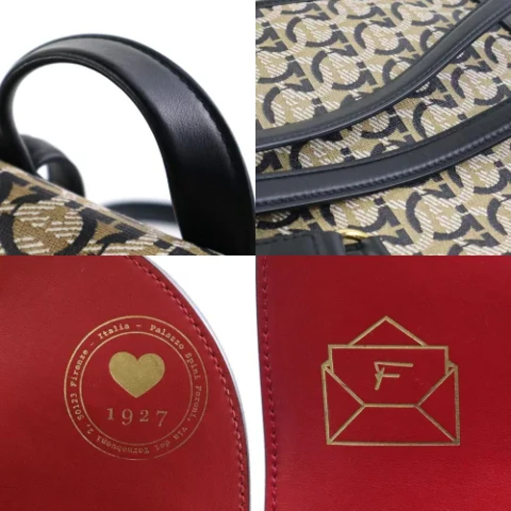 Salvatore Ferragamo Pre-owned Leather backpacks Multicolor Dames