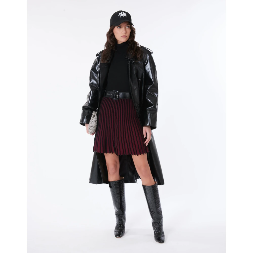 MVP wardrobe Montenapoleone Trenchcoat Black Dames