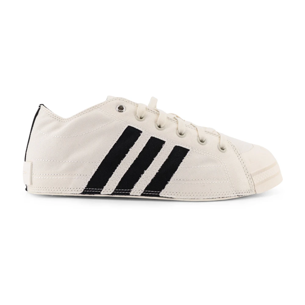 Y-3 Men's White Sneakers, 8 Uk, Nizza Lo Trainers
