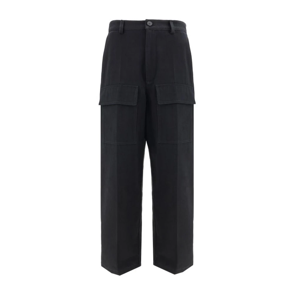 Valentino Cargo Broek met Veel Zakken Black Heren