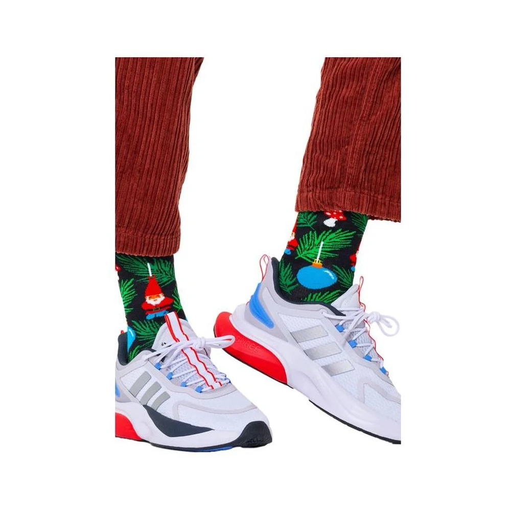 Happy Socks Kerst Kabouters Crew Sokken Multicolor Heren