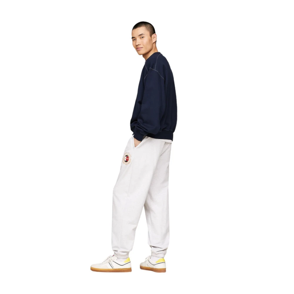 Tommy Jeans Crewneck Sweatshirt Blue Heren