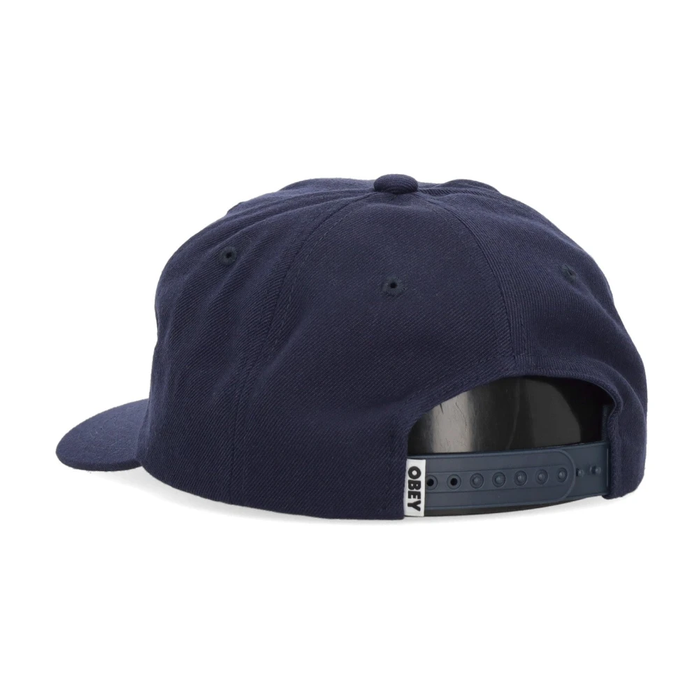 Obey Klassieke Snapback Navy Pet Blue Heren