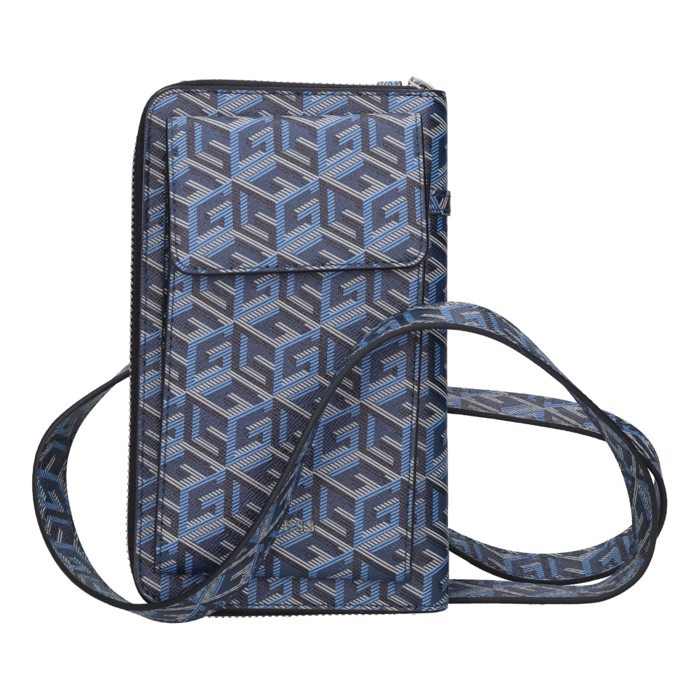 Guess Portemonnees Blauw Blue Dames