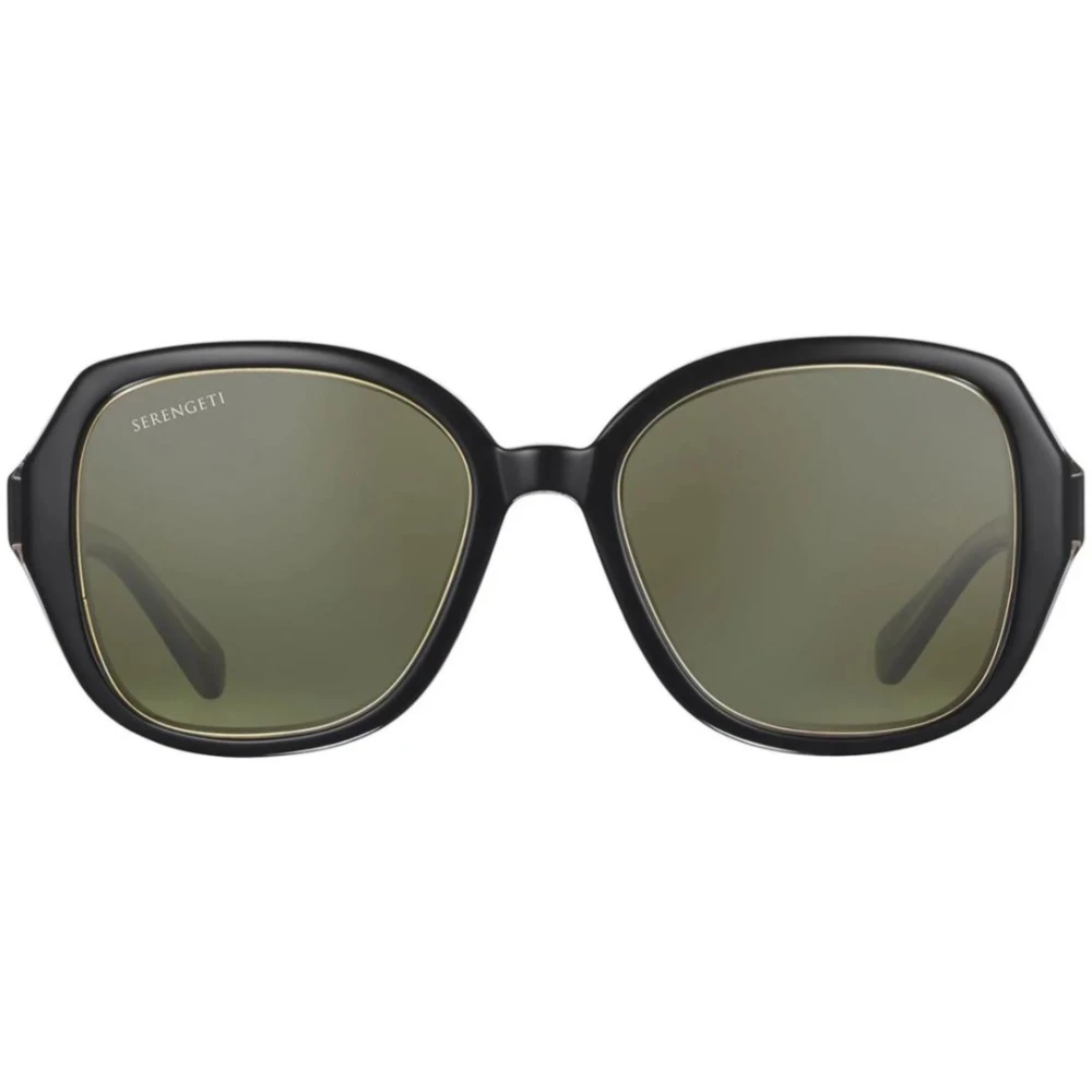 Serengeti Unisex Black Sunglasses, 53 Mm, Stylish Sunglasses For Fashionable Individuals