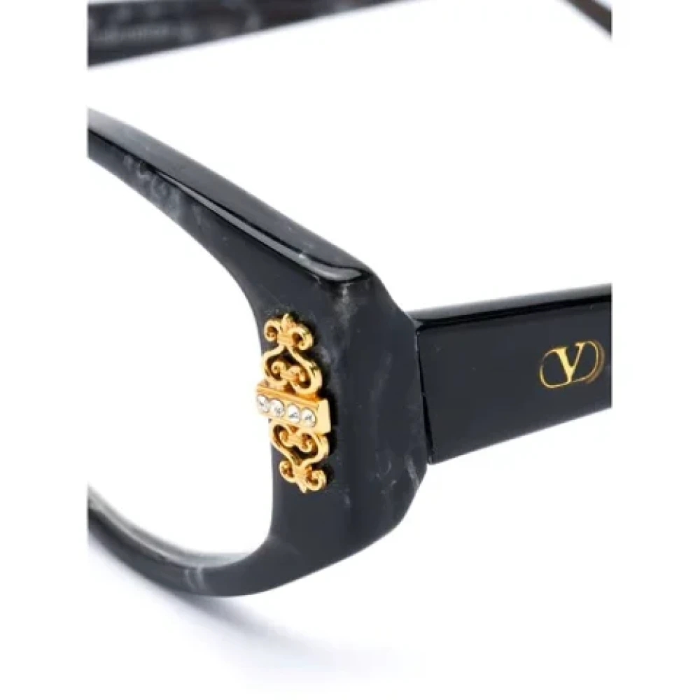 Valentino Vintage Pre-owned Acetate sunglasses Gray Dames