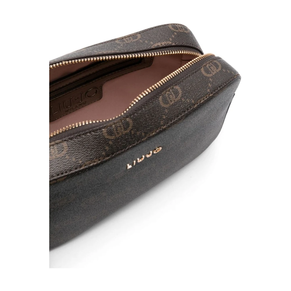 Liu Jo Bruine Eco Leren Logotas Brown Dames