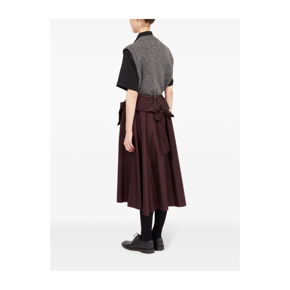 Maison Margiela Paarse Rokken voor Vrouwen Purple Dames