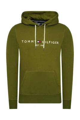 Broderad logotyp hoodie