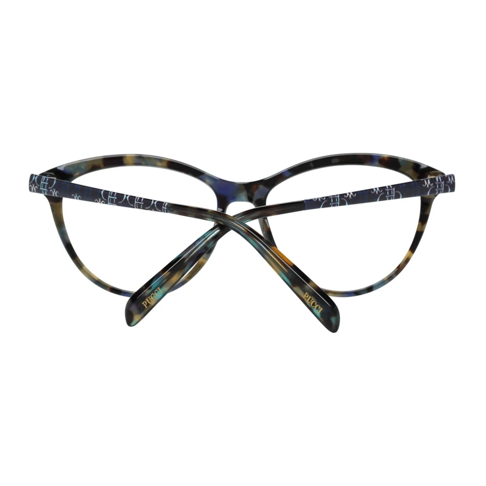 EMILIO PUCCI Multicolor Dames Optische Brillen Black Dames