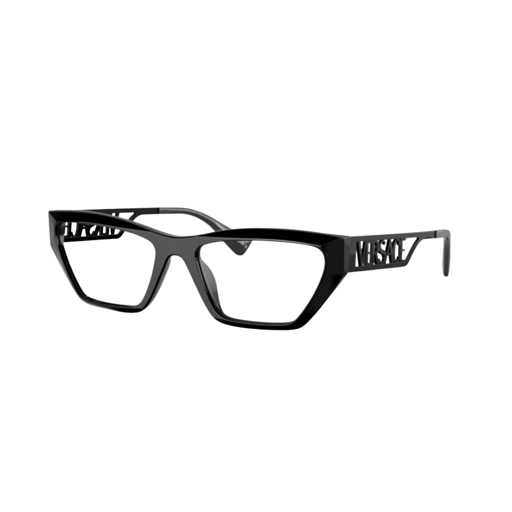 Versace Unisex Black Glasses, 53 Mm, Vista Optical Frame