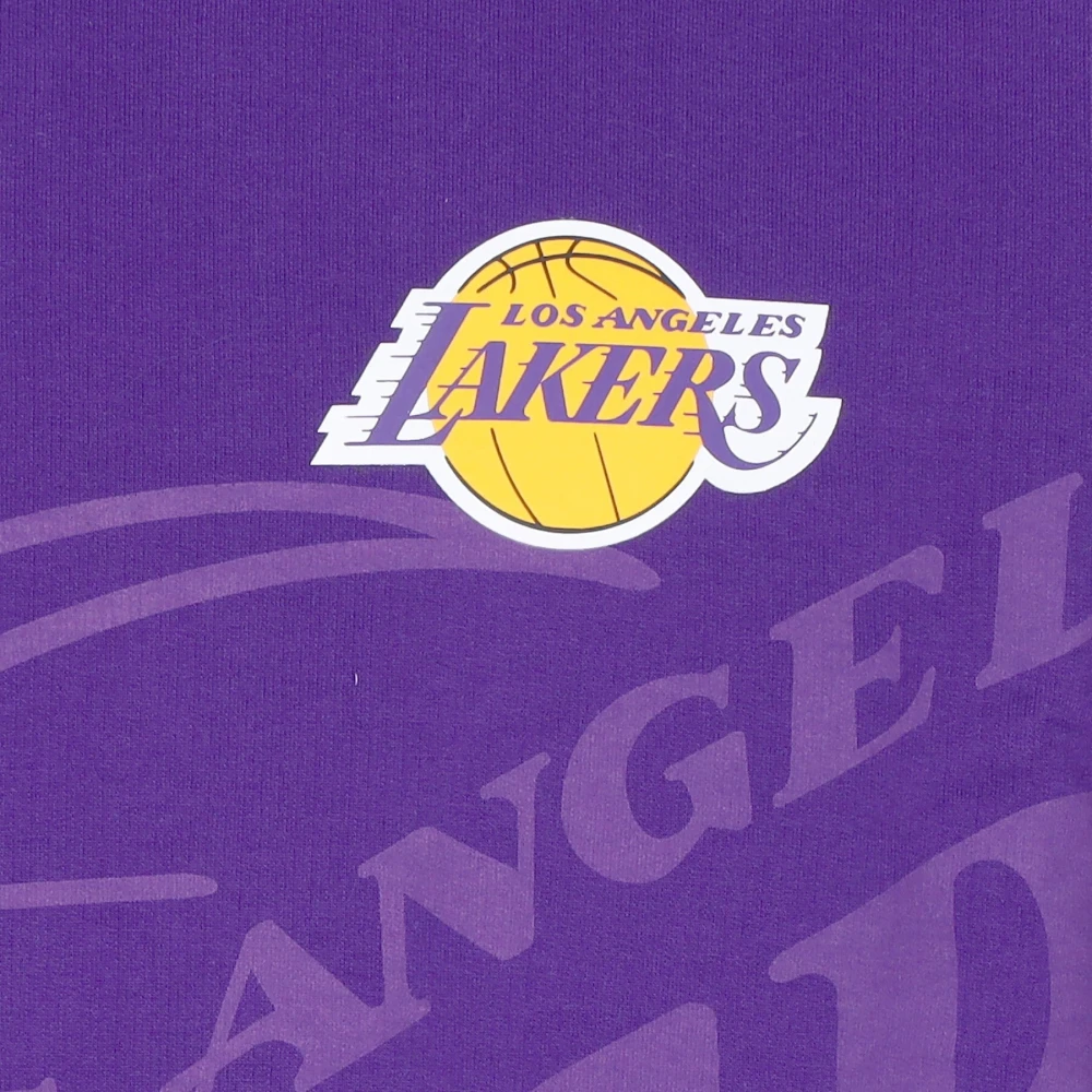 new era NBA Lakers Crewneck Sweatshirt Paars Purple Heren