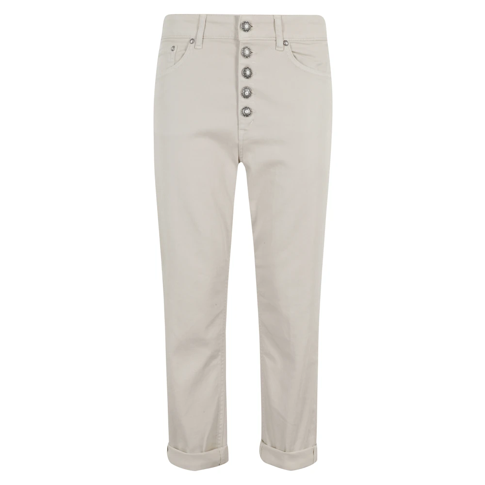 Dondup Koons Casual Broek Gray Dames