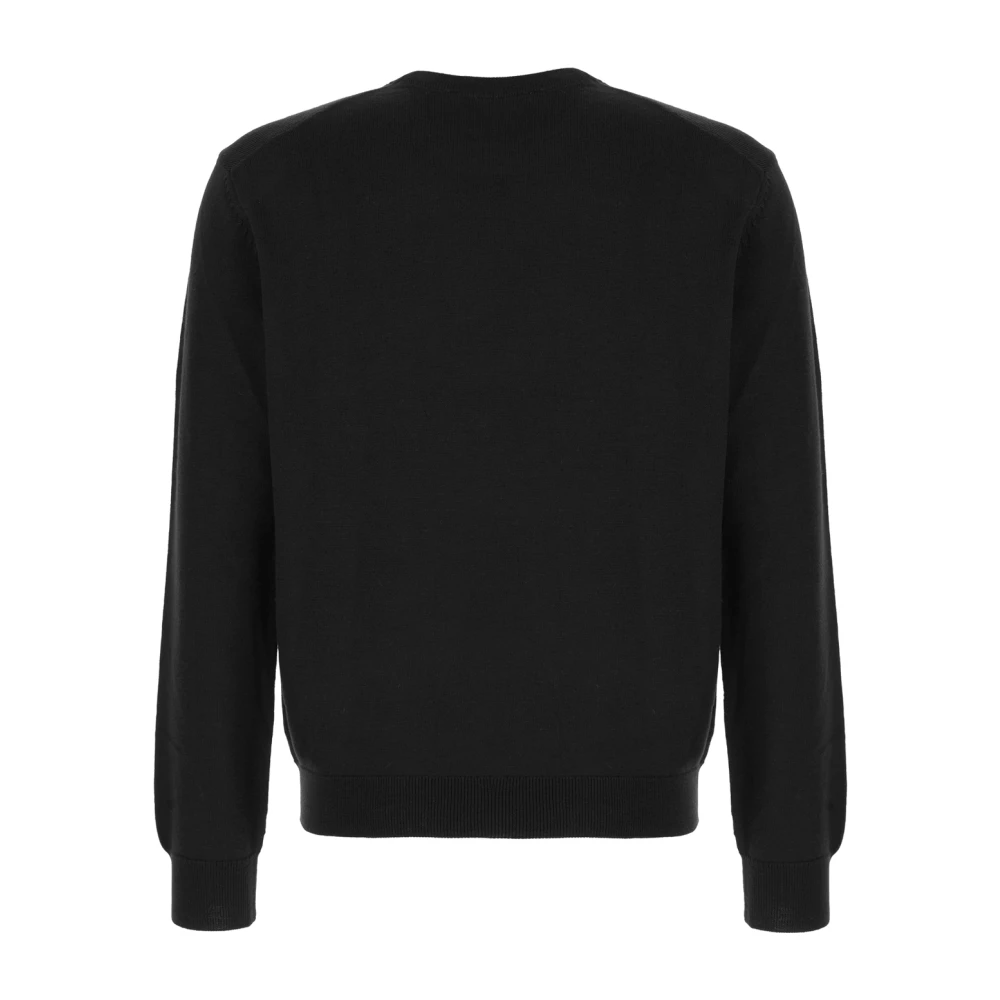 Maison Kitsuné Stijlvolle Gebreide Kleding Collectie Black Heren