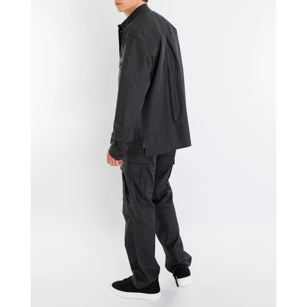 Dolce & Gabbana Heren Stijlvol Shirt Gray Heren