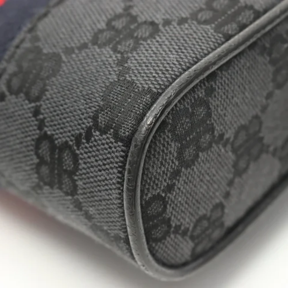 Balenciaga Vintage Pre-owned Cotton shoulder-bags Black Dames